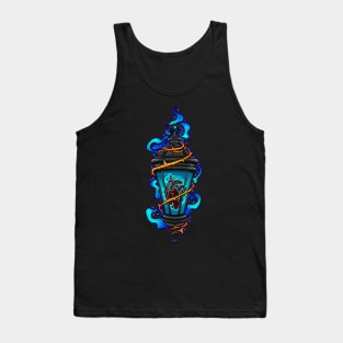 Heart Ohh Lantern of Blue Flame Tank Top